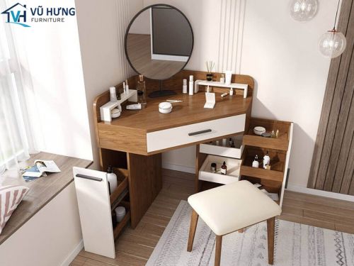 Những lưu ý khi chọn mua bàn trang điểm Melamine