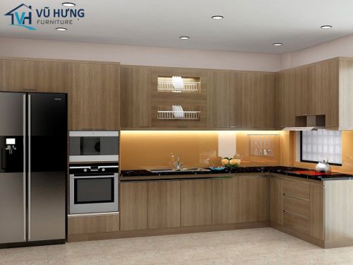 Bảng giá tủ bếp Laminate mang đến cái nhìn rõ nét cho khách hàng