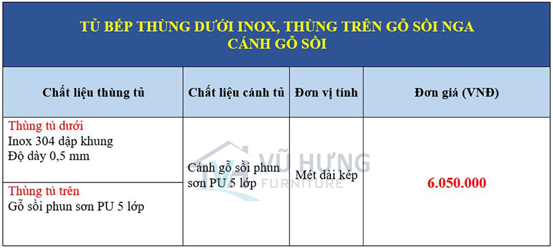 giá tủ bếp inox