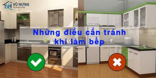 Nhà bếp và những điều cần tránh để không phạm phong thủy