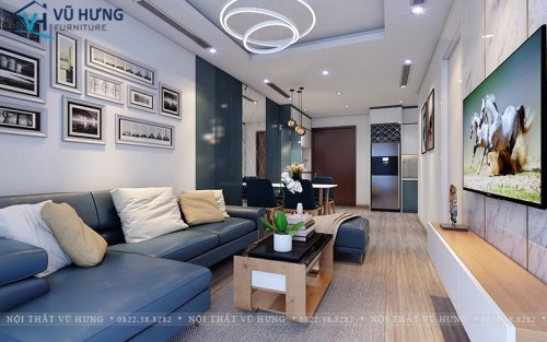 30+ mẫu thiết kế nội thất phòng khách chung cư đơn giản mà đẹp