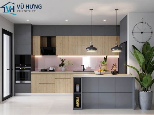 Tuyệt chiêu phối màu tủ bếp Melamine cực chuẩn