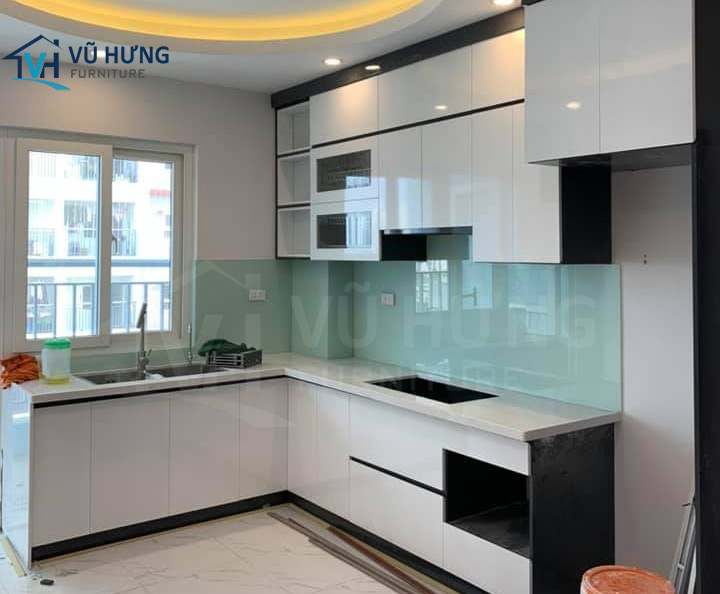 Tủ bếp melamine