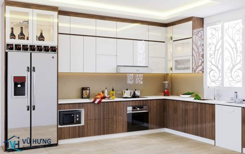 Giá tủ bếp Melamine là bao nhiêu? Nên làm tủ bếp Melamine ở đâu?