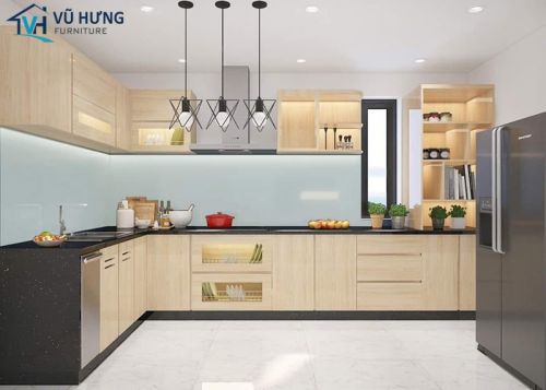 Tủ bếp MDF phủ Melamine là gì? Lý do nên chọn tủ bếp MDF phủ Melamine