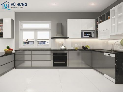 Tại sao nên chọn tủ bếp inox cánh acrylic?