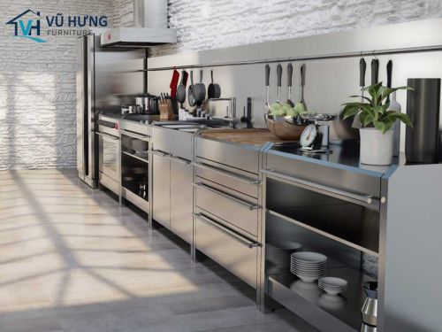 Tủ bếp inox giá rẻ, nên mua ở đâu?