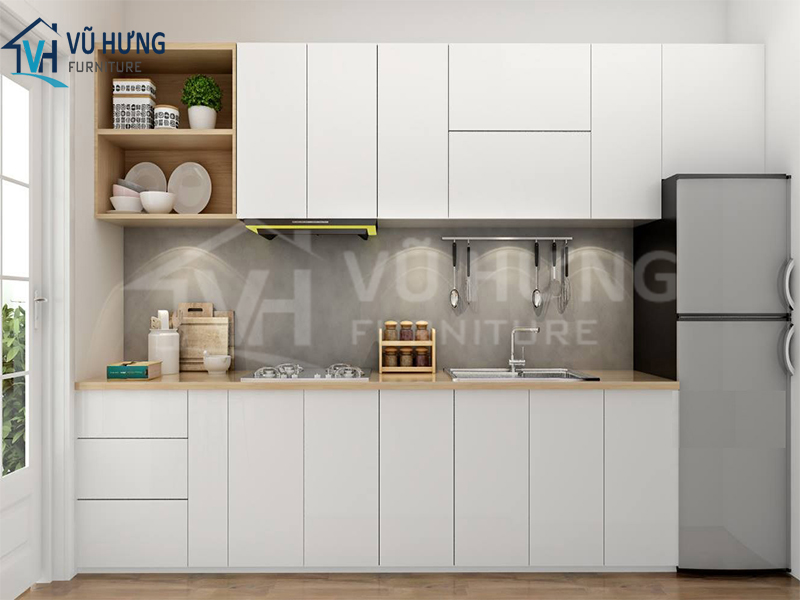 Tủ bếp Melamine chất lượng