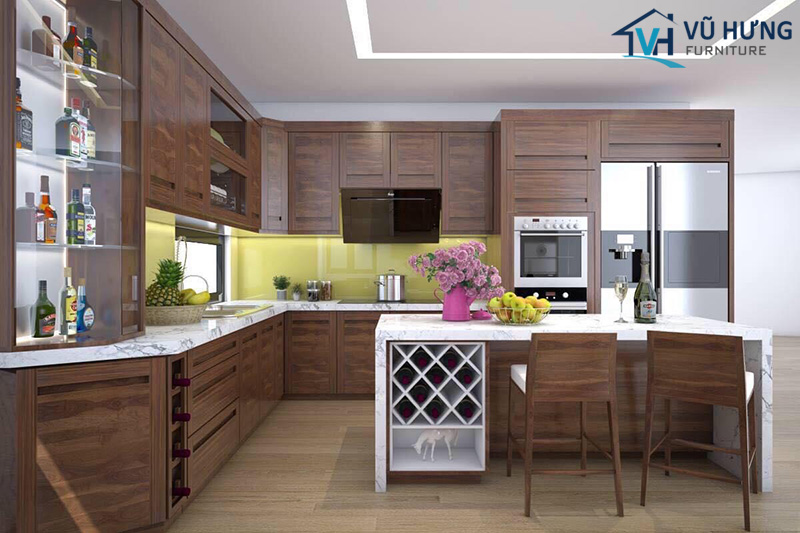 Gỗ Melamine được ứng dụng rất nhiều trong các thiết kế nội thất