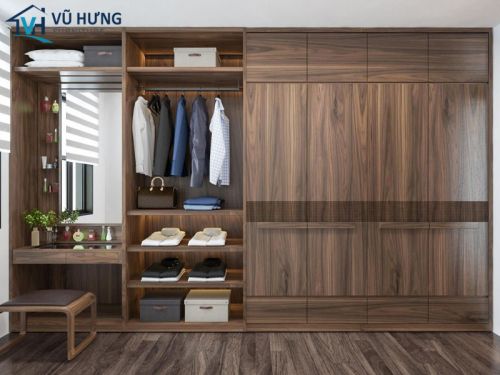 Các mẫu tủ quần áo hiện đại được sử dụng nhiều nhất hiện nay