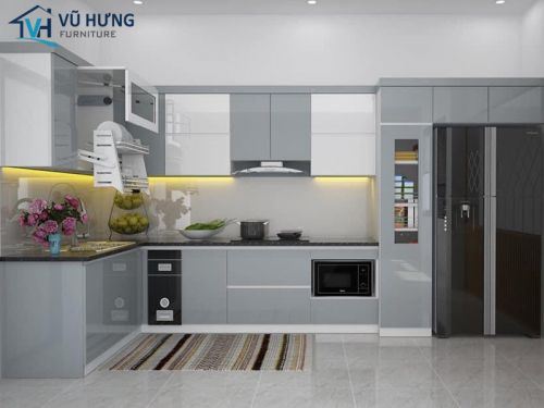 Tổng hợp 10 ưu điểm tủ bếp nhựa Picomat