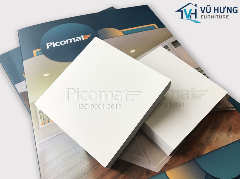 Nhựa Picomat là chất liệu có khả năng chống nước vượt trội